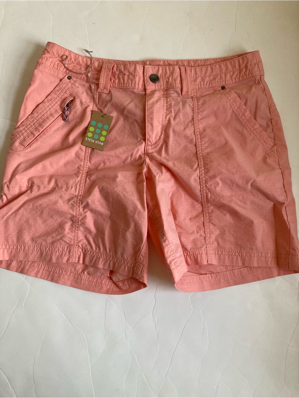 Title nine retired Big B shorts size 8 7” Inseam NWT